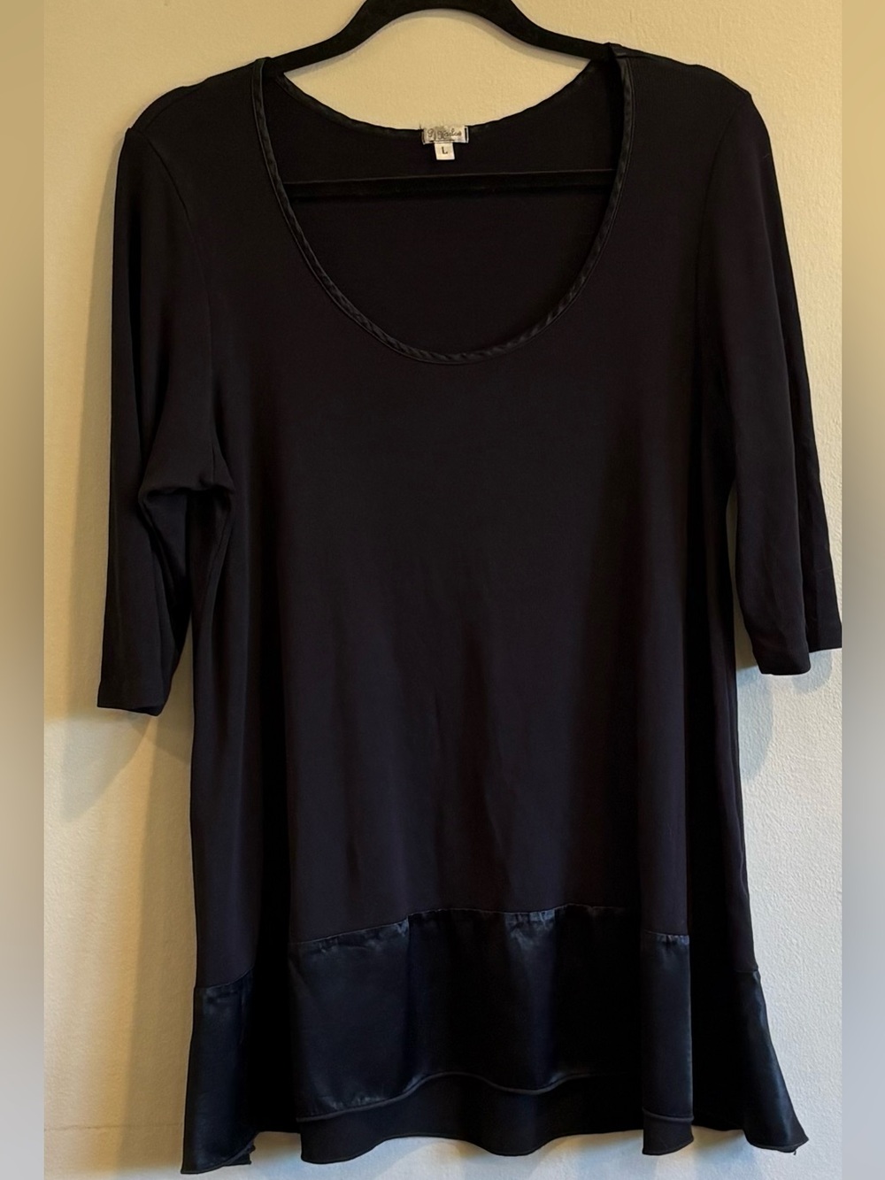 PJ Harlow Kiki Black Night Shirt size XL